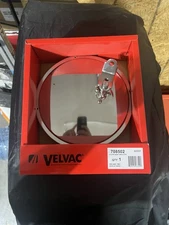 Velvac Off-Set Mount Convex Mirror; 8-1/2" Dia., Silver