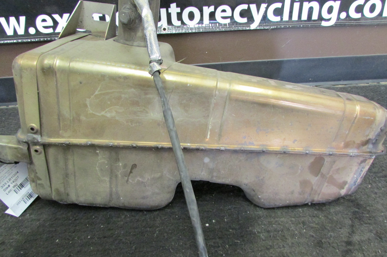 Lamborghini Gallardo, RH, Right Exhaust Muffler, Used, P/N 07L251052A