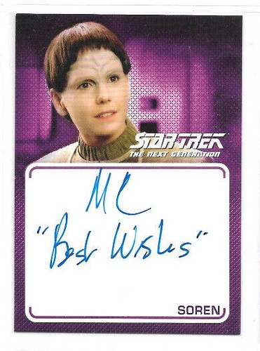 Archivos e inscripciones de Star Trek TNG - selección de autógrafos y bocetos casi nuevo - Imagen 36 de 64
