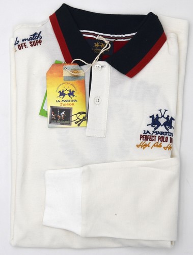 LA MARTINA NIÑO CHICO CAMISETA POLO MANGA LARGA INFORMAL CASUAL ART. 62 A  7433 | eBay