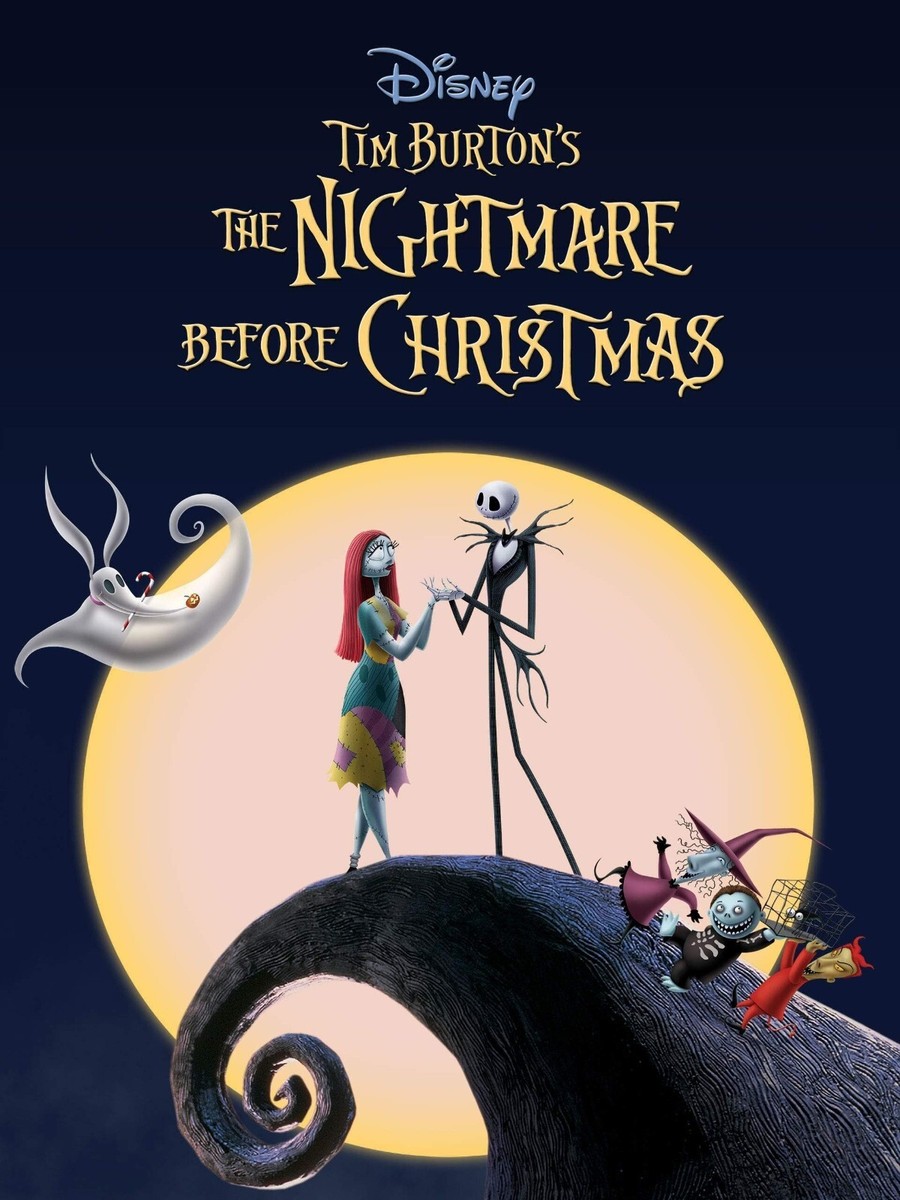 1993 The Nightmare Before Christmas Movie Poster 11X17 Jack