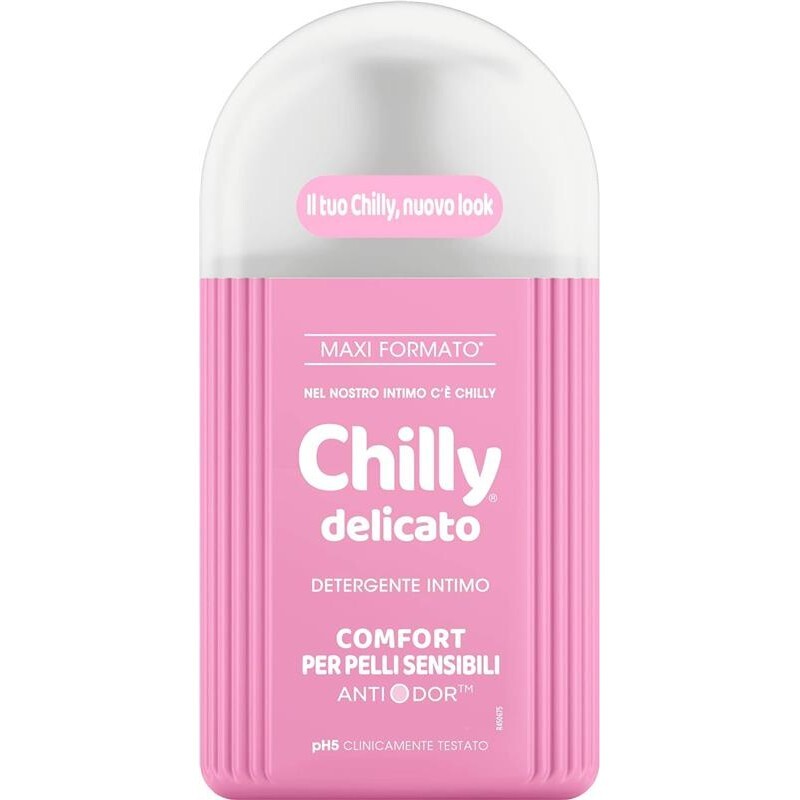 CHILLY GEL DETERGENTE INTIMO DA 300ML MAXI NEW DELICATO