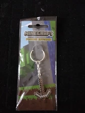 New Minecraft Iron Pickaxe Keychain by Jinx 😎