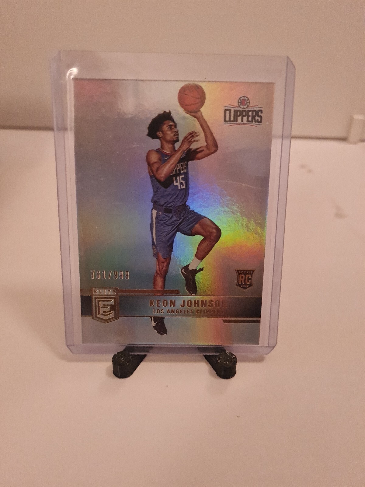 2021-22 Donruss Elite Rookies /999 Keon Johnson #228 Rookie RC