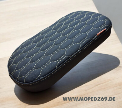 Seat with honeycomb pattern short/tuning for Simson SR4 star, Spatz...