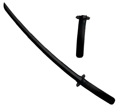 MARKENLOS einziehbares Samurai Schwert 60 cm Ninja Säbel Kostümzubehör Fasching Deko