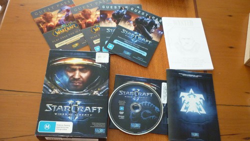 HALO COMBAT EVOLVED, STARCRAFT WINGS OF LIBERTY, Wii INSTRUCT. BOOKLET & DISC - Picture 6 of 11