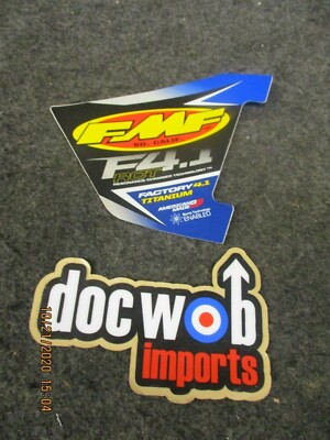 FMF Racing Factory 4.1 Auspuff Endtopf Ersatz Rechts Aufkleber YZ4534