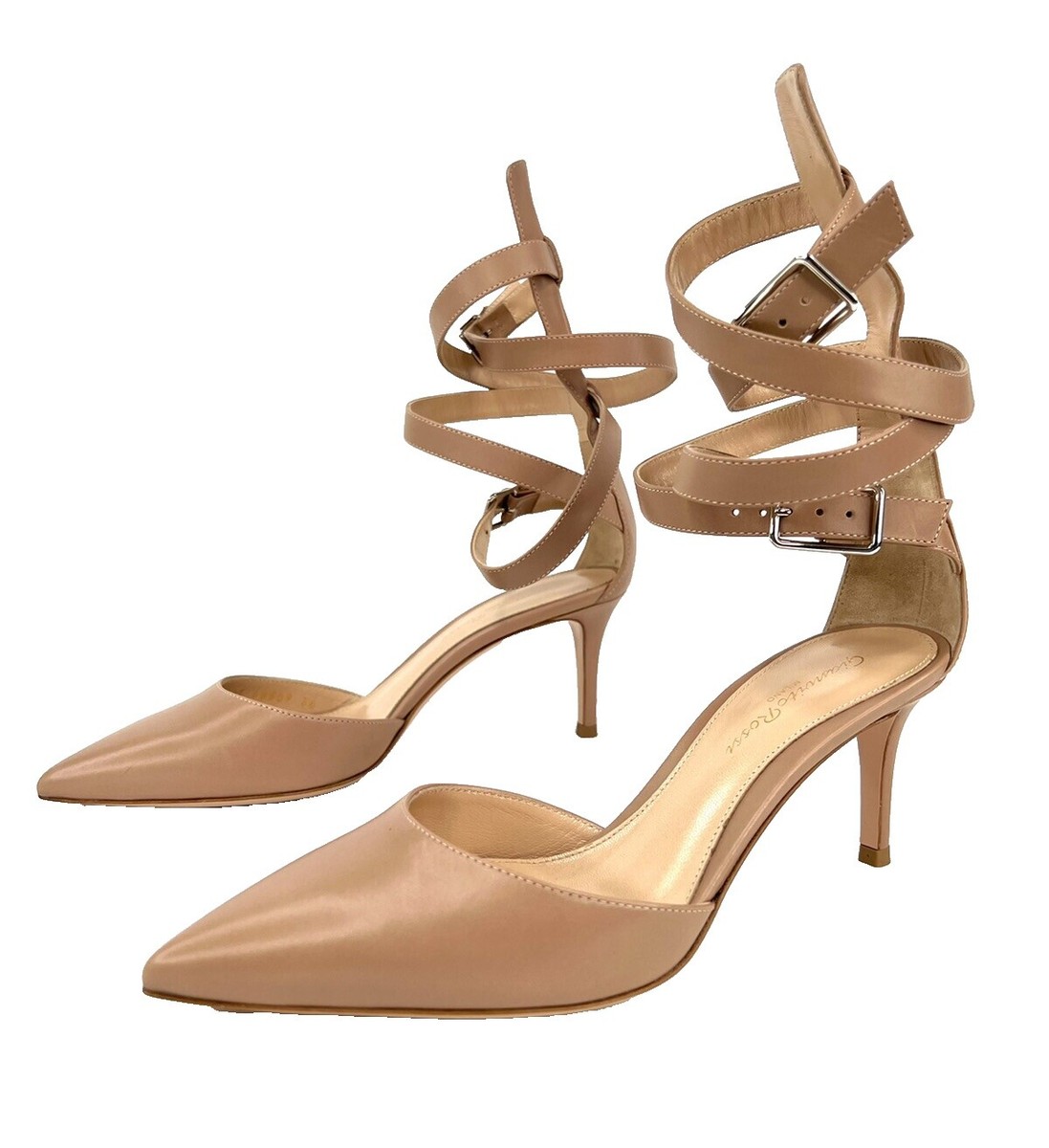 Gianvito Rossi (朱色)オレンジ スエード ハイヒール 楽天市場】Gianvito Rossi ジャンヴィトロッシ 26770 スエード