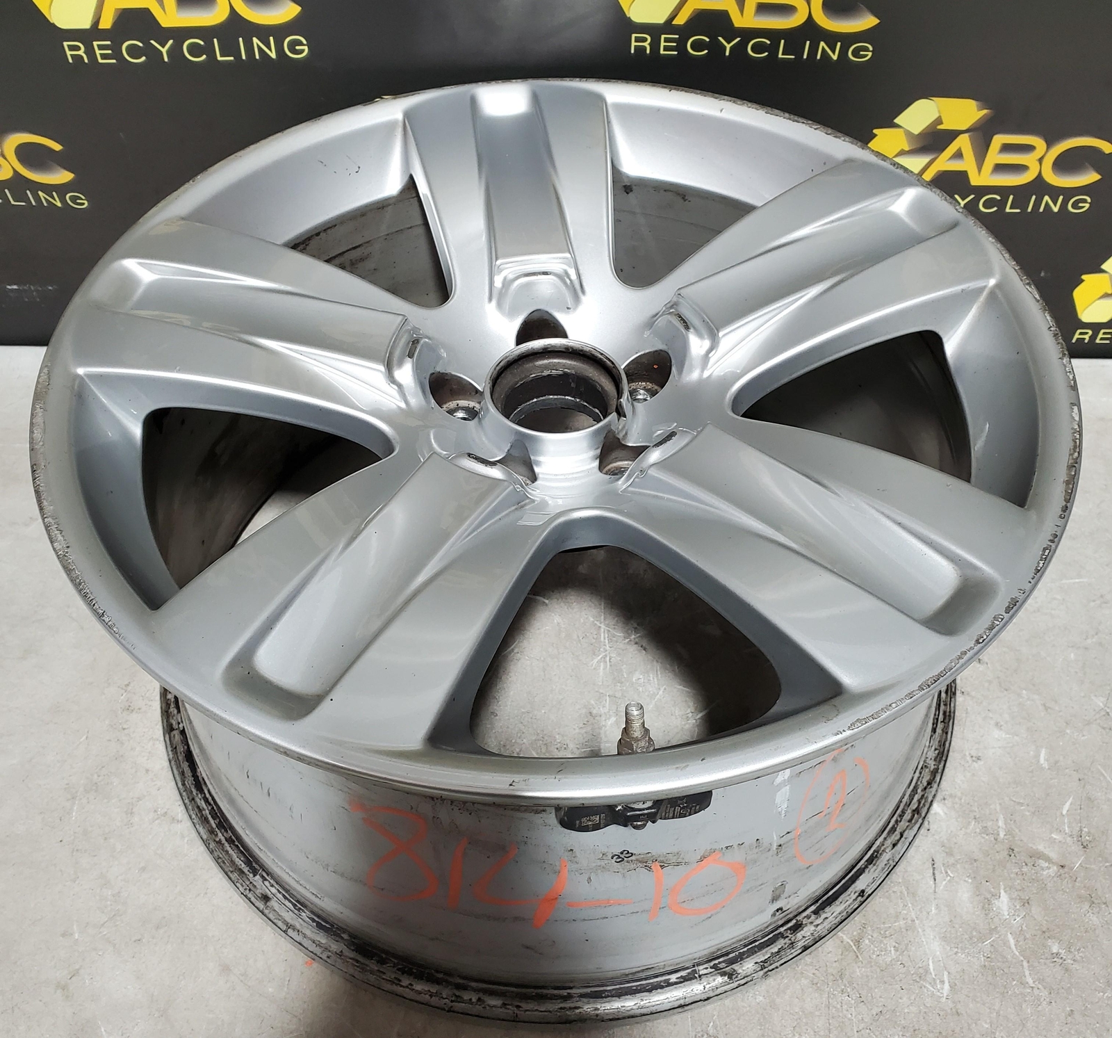 2007 Bentley Wheel 19x9 Rim 5 Spoke (3W0601025AD) BENTLEY 07 OEM (#2)