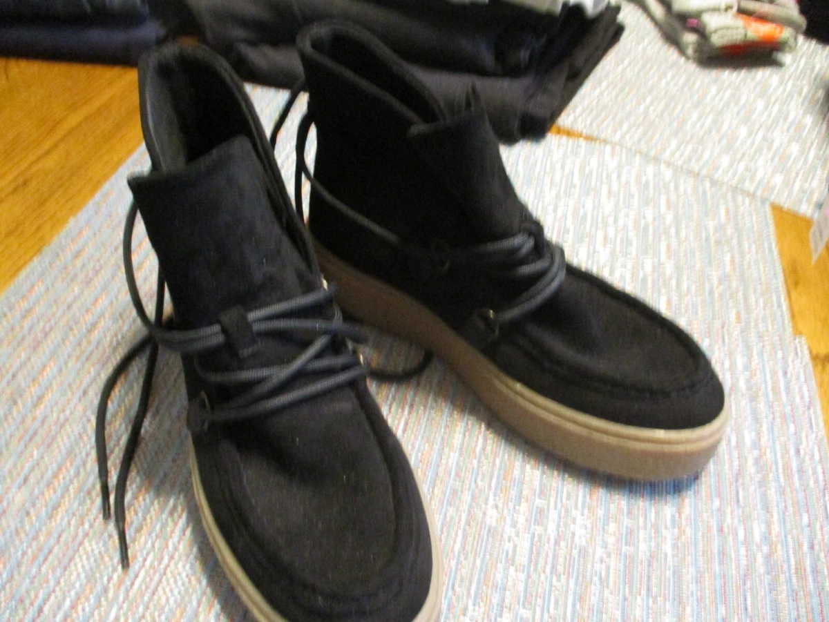 Hush puppies black suede hotsell boots