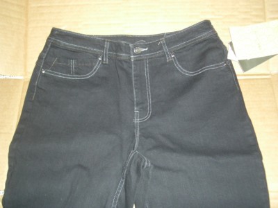 Jeans Moto Your Style Mantra Flare - Noir Extensible, Taille 10/30x30, Neuf Avec étiquettes