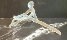 VTG Milon Townsend Handmade Art Glass Ballerina Signed 5.5”x2.75” 1990