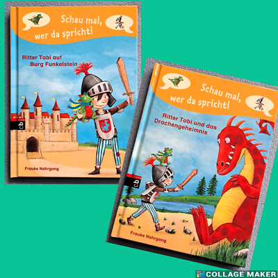 Schau... Ritter Tobi-Bd.2: auf Burg Funkelstein* Bd.3: und das Drachengeheimnis*