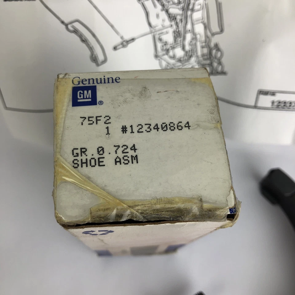 КОМПЛЕКТ ВРЕМЕНИ ОБУВЬ BUICK CHEVROLET OLDSMOBILE PONTIAC 1987-1991 GM ДЕТАЛЬ 12340864 - Изображение 3 из 3