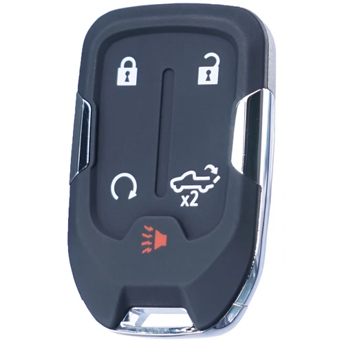 FOR 2019 2020 2021 2022 CHEVROLET SILVERADO 5BUTTON REMOTE KEY FOB CASE SHELL - Picture 4 of 7