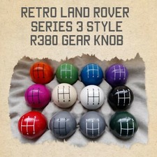 Land Rover  R380 Main gear knob in  a choice of Colours (ball shape) threaded.