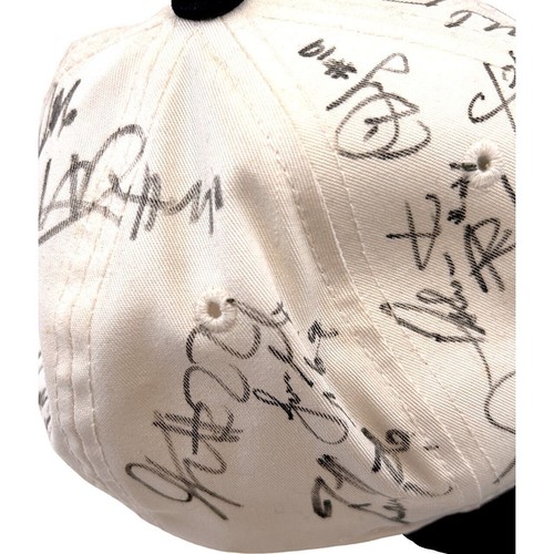 New England Revolution 1997 MLS Autographed Snapback White Hat - Picture 4 of 9
