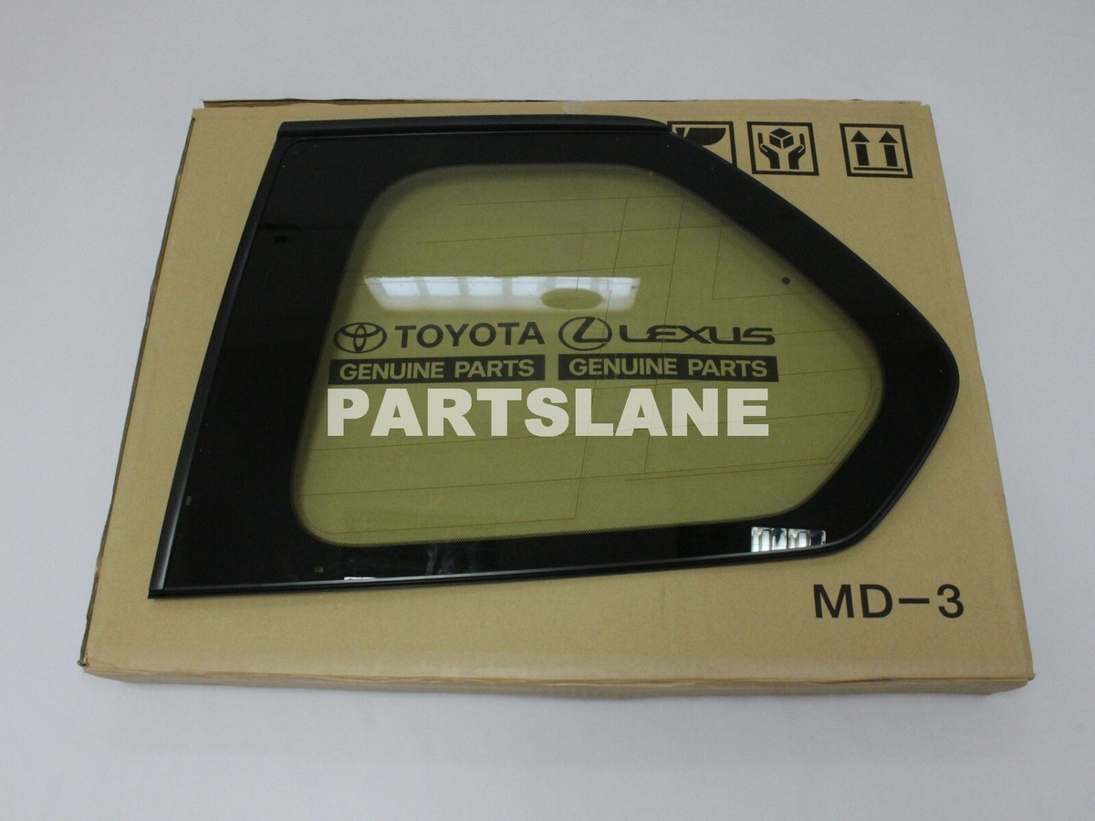 Toyota Land Cruiser Prado OEM Genuine Right Quarter Window 62710