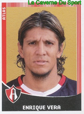 047 ENRIQUE VERA PARAGUAY FC.ATLAS GUADALAJARA ERSTE DIV ERÖFFNUNG 2010 PANINI