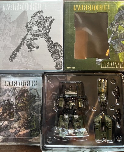 Transformer Warbotron WB01-B HEAVY NOISY Masterpiece Brawn Bruticus Combiner - Picture 2 of 3