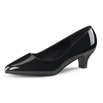 PleaserUSA Herren-Pumps Fab-420W Lack schwarz