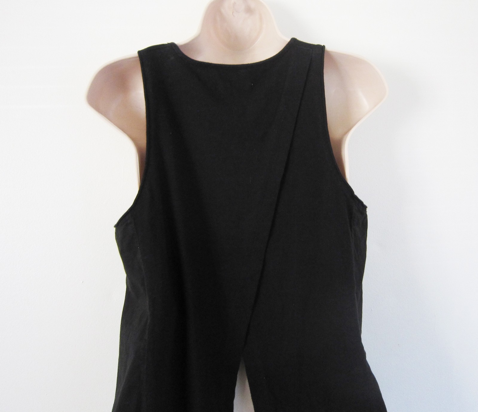 Madewell Split Back Contrast Panels Sleeveless Bl… - image 5
