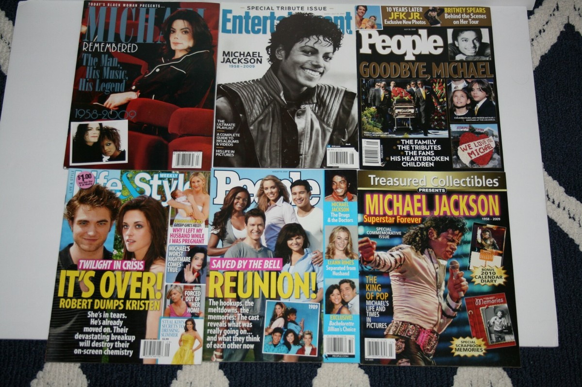 Michael Jackson Magazine Collection (21) BRAND NEW! | eBay
