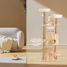 Multisize Cat Tree Tower Condo Activity Center Furniture Scratch Post Play House