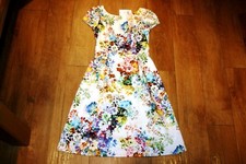 NEW&TAGS CC floral dress SIZE 10 vintage wedding 50's party prom RRP £139.00!