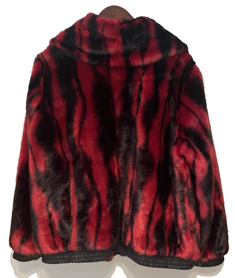 Chaqueta Adrienne Landau Piel Sintética Mob Wives Indie Edgy Whimsigoth Motociclista Rocker 3XL Foto 3 de 4