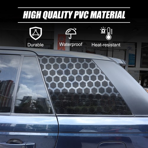 Wabenmuster hinteres Seitenfenster Aufkleber für LR Range Rover Sport L320 0 -13 - 第 1/23 張圖片