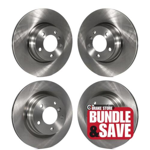 Front Rear Disc Brake Rotors Kit For 2013-2013 BMW 328i Coupe with 3.0L