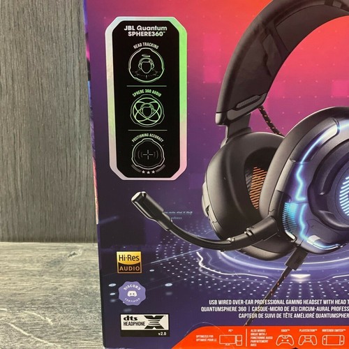 JBL Quantum ONE USB Wired PC Over-ear Professional Gaming Headset NEW & SEALED - Picture 3 of 5