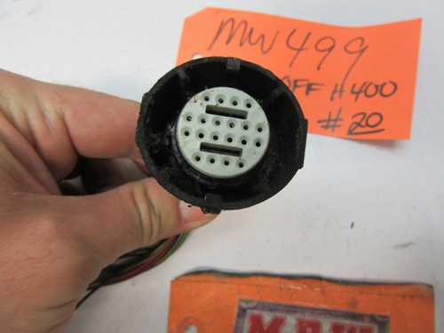 WIRE PLUG CONNECTOR HARNESS END AUTOMATIC TRANSMISSION 2.2L SENSOR SENDER AUTO - Picture 5 of 9