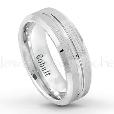 Cobalt Grooved Center Ring Cobalt Grooved Center Ring