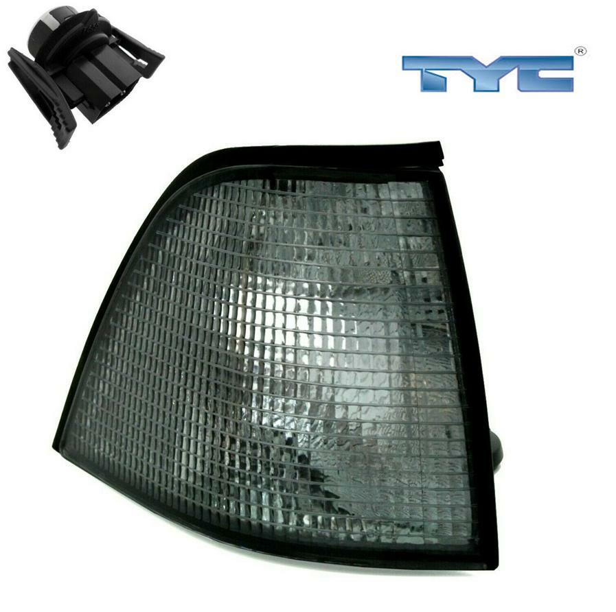 Clignotant avant gauche noir fumé pour BMW E36 Coupé et Cabriolet 1992-1999