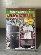 Africa Screams Abbott & Costello Frank Buck Max Baer Shemp Howard DVD 2002 New