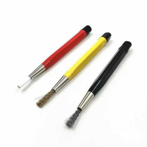 Watch Clean Rust Removal Brush Pen,Glass Fiber Brush Watch Parts Polishing Tool - Picture 4 of 12