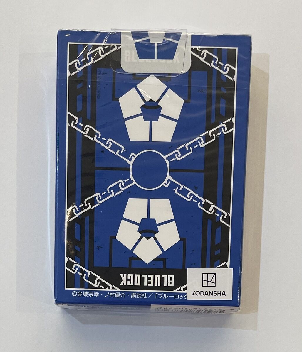 Bicycle Playing Cards BLUE LOCK , Made in 2024, New Sealed