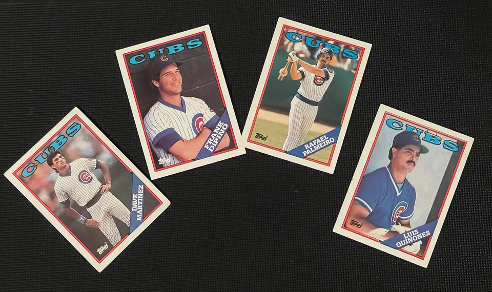 22 "80s" cubs baseball team sport trading cards - Image 2 of 3