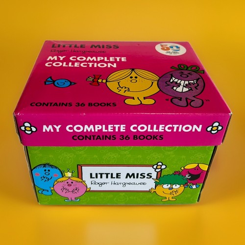 Little Miss 36 Books My Complete Box Set By Roger Hargreaves-Ages 5-7 -Paperback
