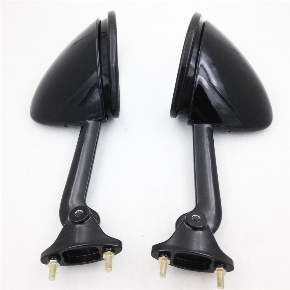 New Racing Mirrors For Kawasaki ZZR1400 ZX14R 20062018 Black ZX14 ZX