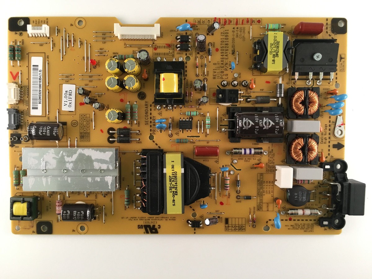LG Television Power Supply Board - EAY64490602 – Need A Part LG Television Power Supply Board - EAY64490602 – Need A Part