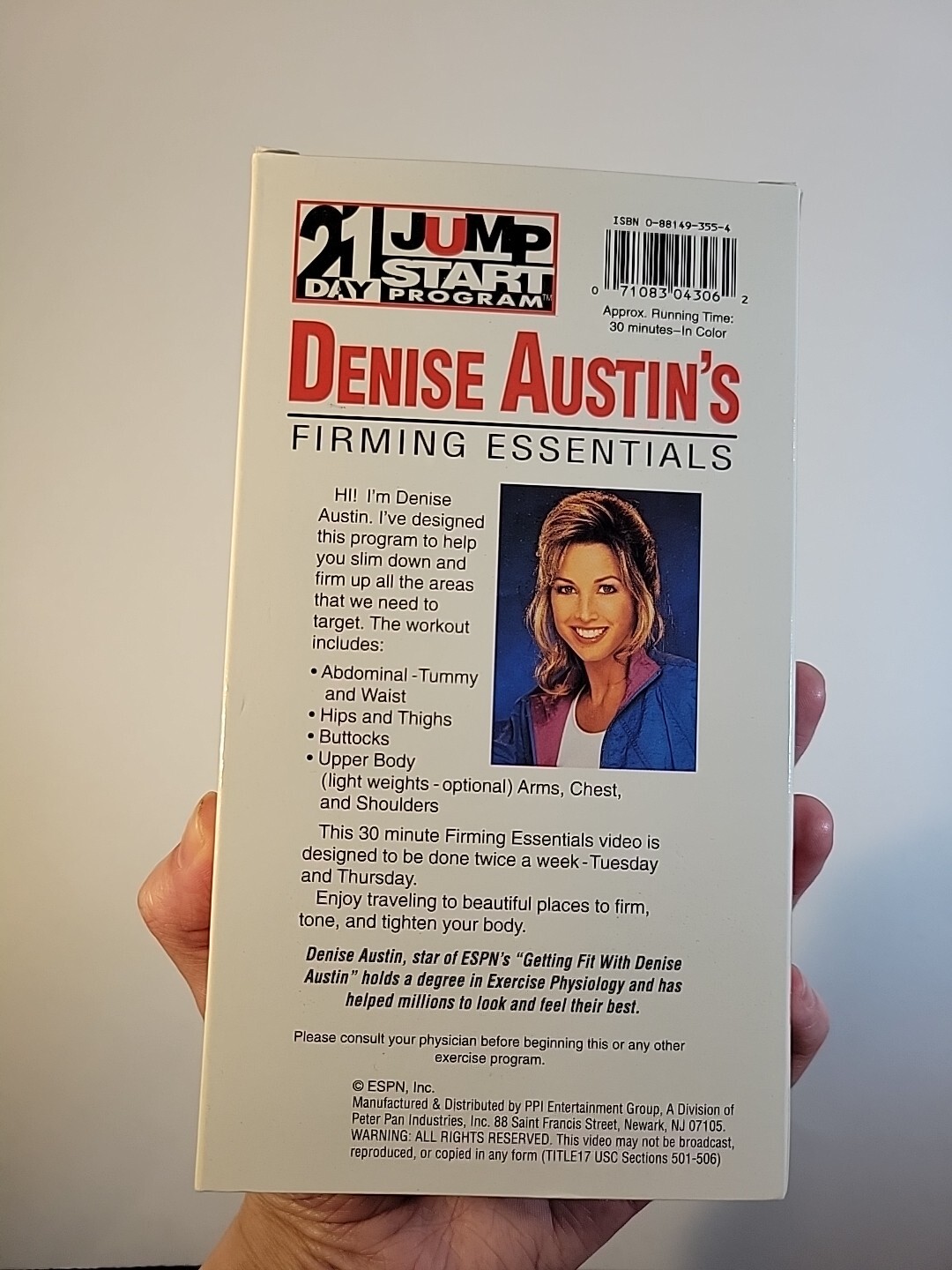 Denise Austin 21 Day Jump Start Fat Burning Firming Flexibility 1 VHS
