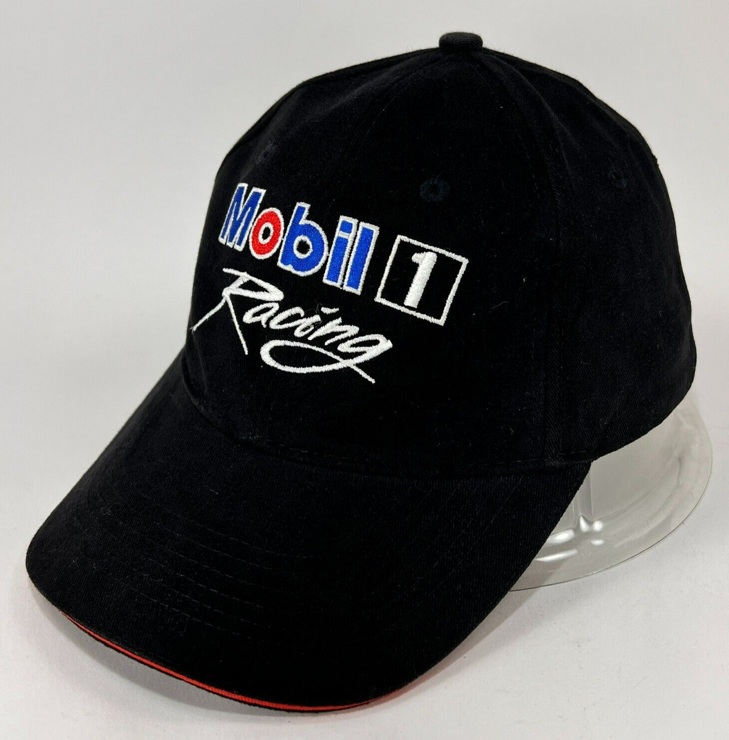 Mobil 1 Racing Adjustable Baseball Cap Hat Winner… - image 2