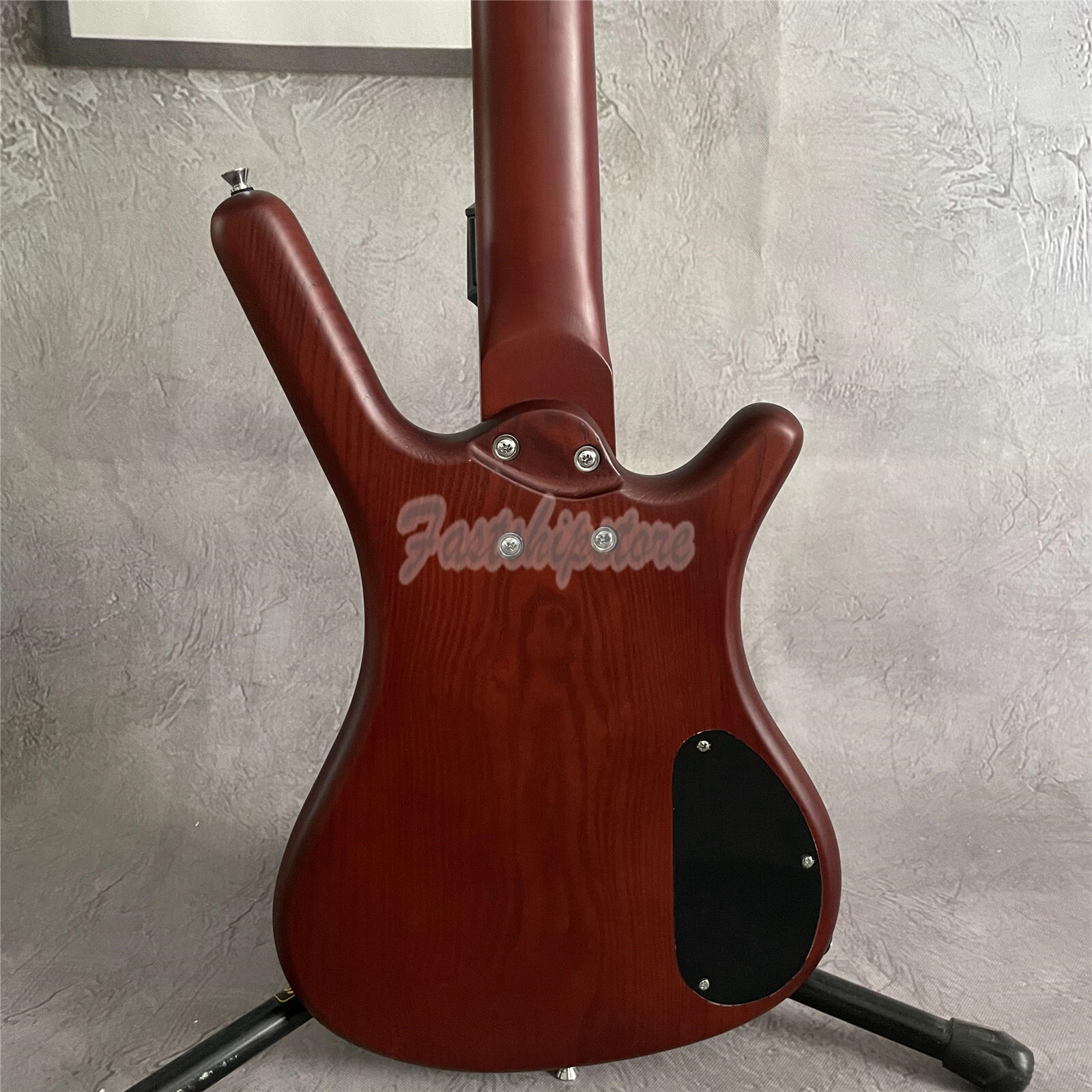 Warwick Corvette Left Handed Brown Electric Bass Guitar ASH Body 5