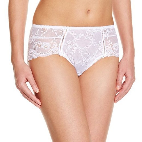 Vanity Fair white European lace AntaylaCollection Hipster panty 8851751 # M,L,XL - Picture 6 of 7