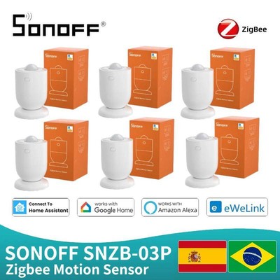 SONOFF SNZB-03P Zigbee Pir Motion Sensor 5-Sec Faster Detection Smart Home Secur