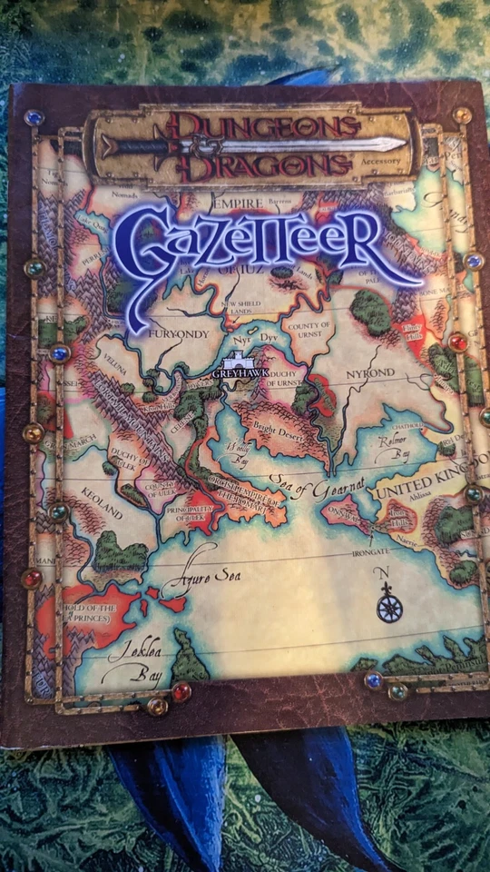 D&D Gazetteer The Flanaess Karte #RichterGeil - Bild 1 von 1